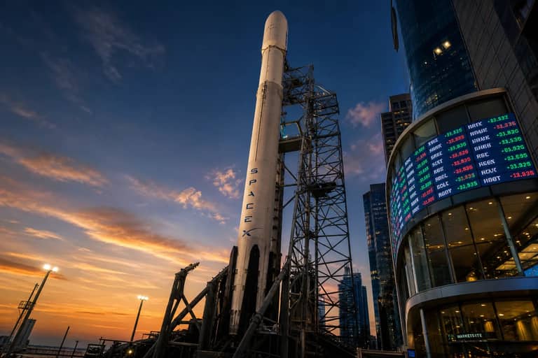 $27 Billion Follows SpaceX Into the Nasdaq