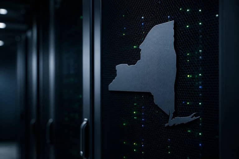 New York’s Data Center Freeze Raises AI’s Power Bill