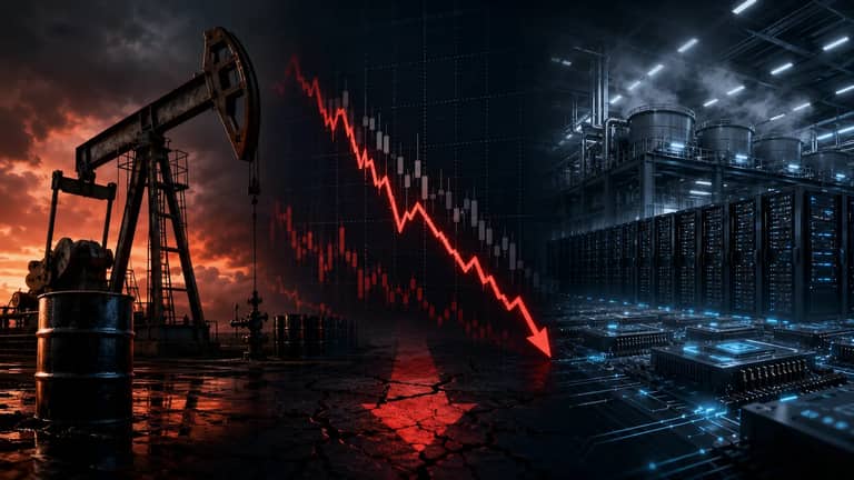 Oil and AI Spending Hit Stocks at Once
