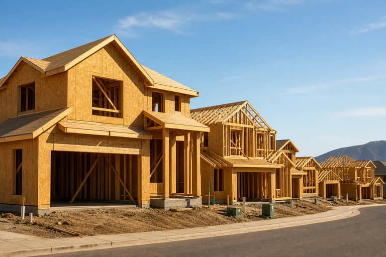 Builder Stocks Are Higher After Housing Starts Hit a Six-Year Low