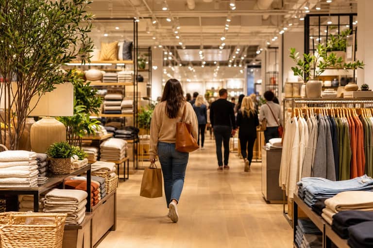 Shoppers Kept Spending While Discretionary Names Cracked